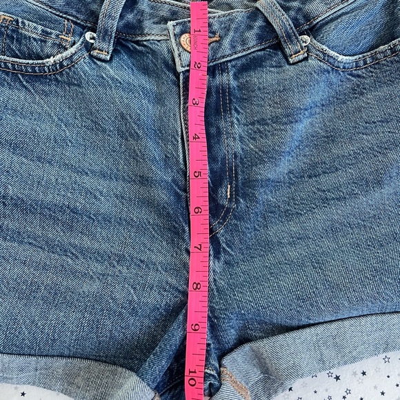 American Eagle Highest Rise Mom Shorts Confort Stretch Waistband - Picture 8 of 13